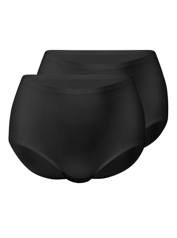 Anita 2er Pack High Waist+ in schwarz