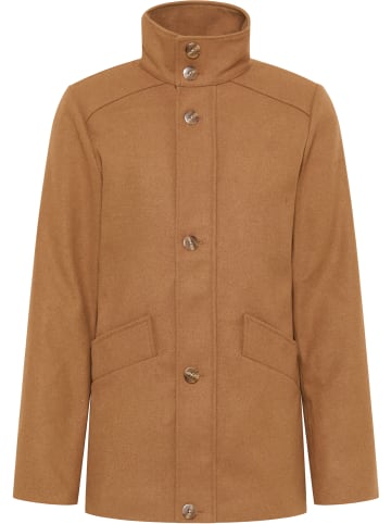 DreiMaster Herren Übergangsjacke Aus Wollgemisch in Sand