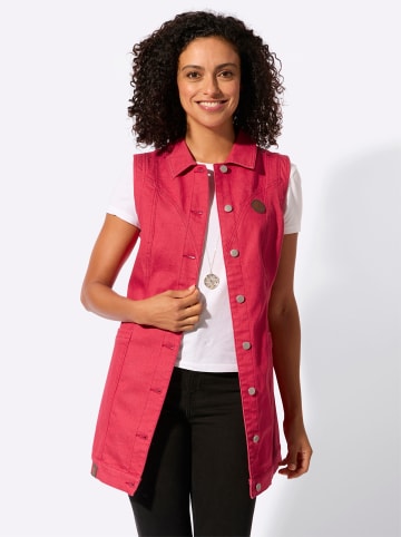 WITT WEIDEN Jeansweste in erdbeere