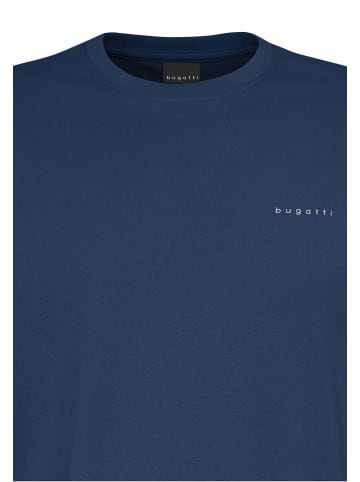 Bugatti T-Shirt 1:2 Arm in dunkelblau