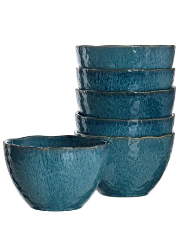 LEONARDO Keramikschale MATERA 6er-Set 15,3 cm blau