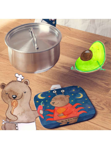 Mr. & Mrs. Panda Topflappen Krebs Astrologie Design ohne Spruch in Weiß