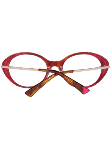 Web Damen Optische Fassungen Oval Rot