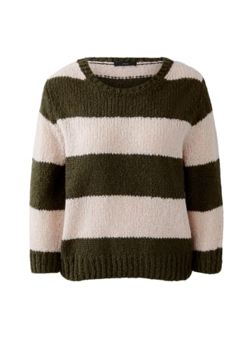 Oui Pullover ESMY in khaki rose