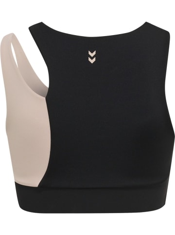 Hummel Sportshirt "Hmlmt Riga Sports Bra" in Schwarz