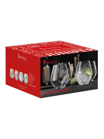 Spiegelau 4er Set Becher Gin Tonic 625 ml in transparent