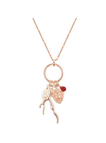 Lulu & Jane Kette aus Metall-Legierung in roségold