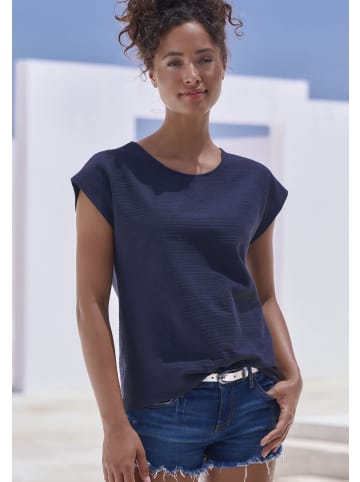Vivance by Lascana T-Shirt in smaragd, navy