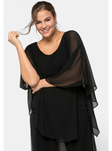 sheego Tunika in schwarz