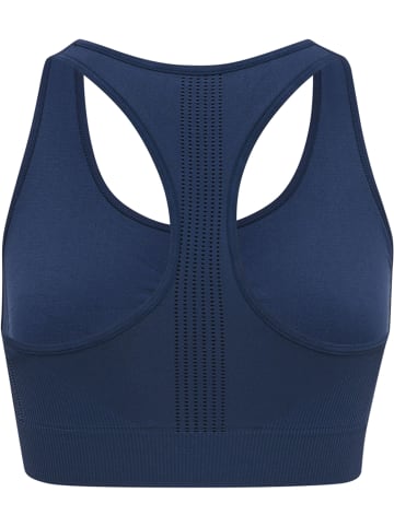 Hummel Hummel Top Hmlmt Yoga Damen Dehnbarem Atmungsaktiv Feuchtigkeitsabsorbierenden Nahtlosen in INSIGNIA BLUE