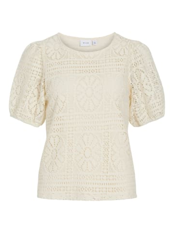 Vila Oberteil mit kurzen Ärmeln in Birch