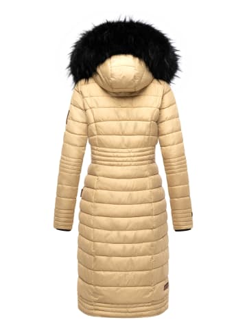 Navahoo Wintermantel Umay in Sand