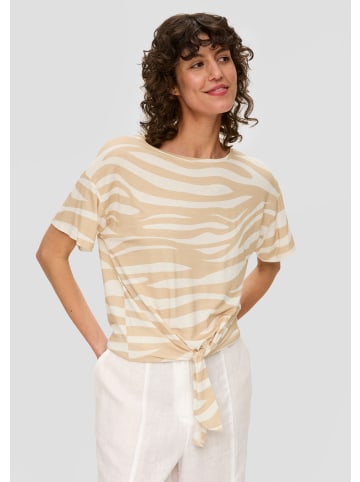 s.Oliver T-Shirt in 81A0_beige