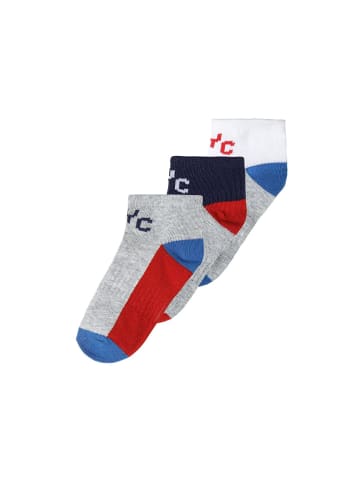 Minoti 3er. Set: Kurzsocken 13sock 20 in grau