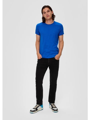 QS Jeans-Hose lang in Grau-schwarz