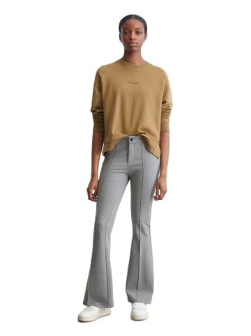 Marc O'Polo DENIM Jerseyhose bootcut in Dark Shadow Melange