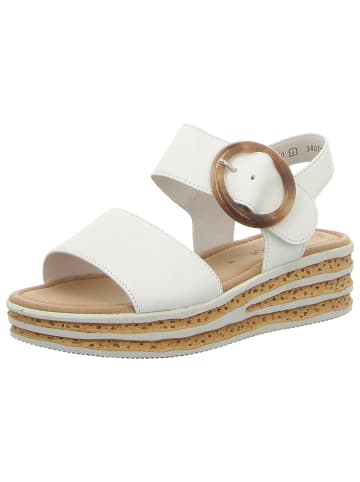 Gabor Keilsandalette in weiß