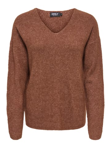 ONLY Strickpullover in Tortoise Shell