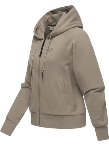 ragwear Sweatjacke Taila in Mocca