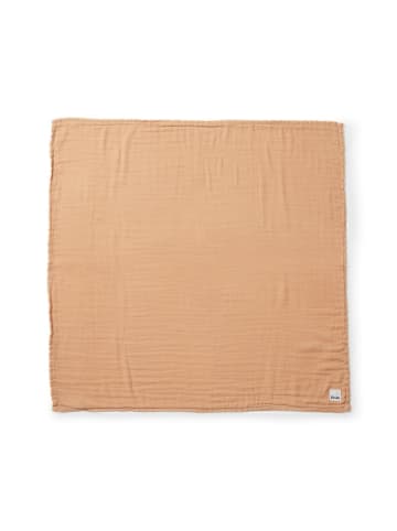 Elodie Details Bambus Musselin Decke - Amber Apricot in Apricot 80 x 80