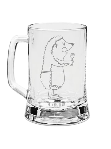 Mr. & Mrs. Panda Seidel Igel Wein ohne Spruch in Transparent