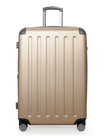 Hauptstadtkoffer Spree - Großer Reisekoffer Aufgabegepäck Koffer 75cm, TSA, 119 L in Champagner