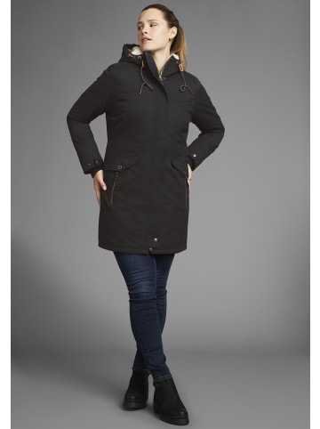 Polarino Outdoorjacke in schwarz