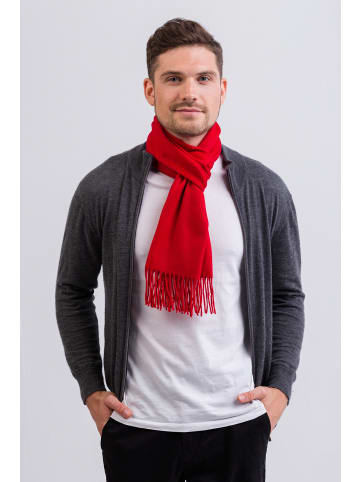 CASH-MERE.CH Bio Schal in Rot