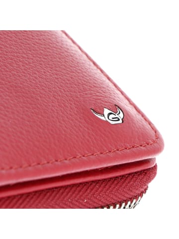 Golden Head Madrid Geldbörse RFID Schutz Leder 11.5 cm rot
