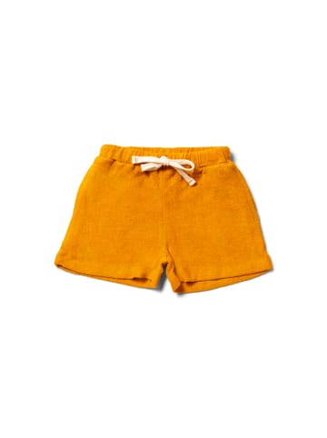 Little Green Radicals Frottee-Shorts in Gold