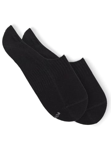 von Jungfeld Füßlinge ESSENTIAL INVISIBLE in Pitch Black