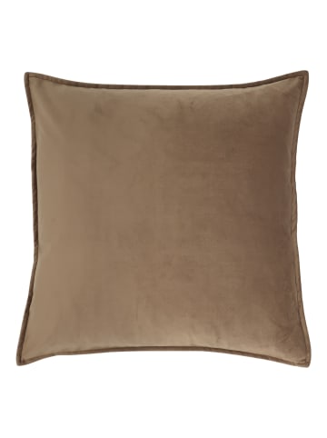 Chic Antique Aix Kissebezug Velour 50x50cm in nougat
