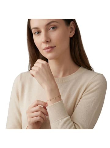 Amor Armband Silber 925, gelbvergoldet in gold