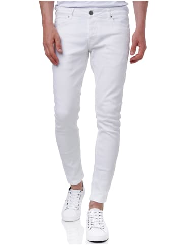 Tazzio Jeans "19534" - Skinny Fit - in Weiß