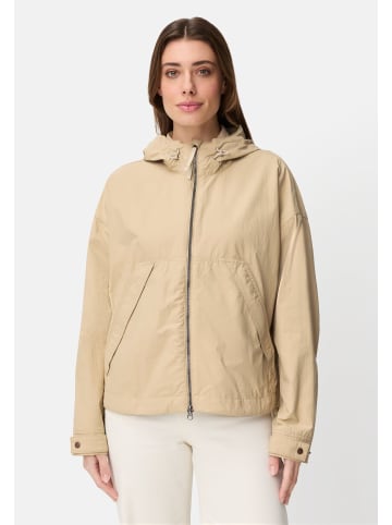 Camel Active Leicht packbare Übergangsjacke im Oversized Fit in Sand