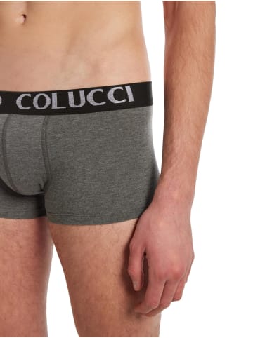 Carlo Colucci Retroshort Dal Fovo in Schwarz / Grau