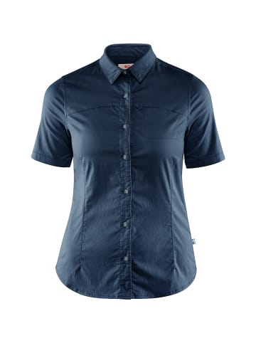 FJÄLLRÄVEN Bluse High Coast Stretch Shirt SS W in Marine