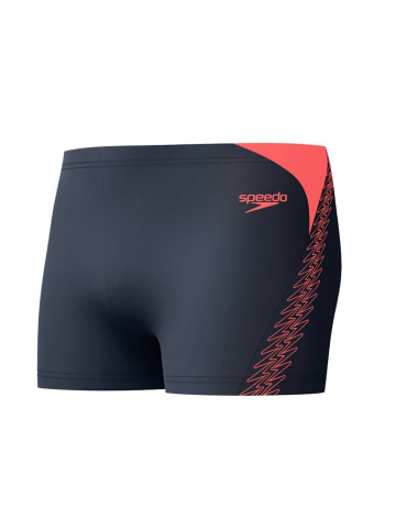 Speedo Hyperboom Badeshorts chlorbeständig in Grau