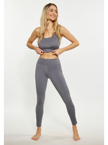IZIA Damen Crop-Top in Rauch
