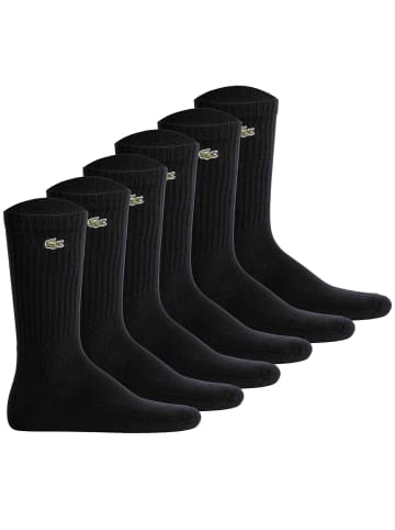 Lacoste Socken 6er Pack in Schwarz