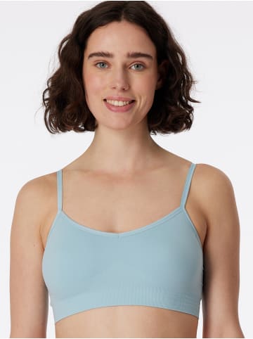 Schiesser Bustier Casual Seamless in bluebird