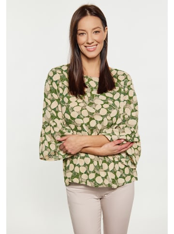 Albee Women Bluse in Grün Mehrfarbig