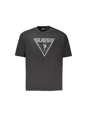 Guess Jeans Schwarz Herren T-Shirt aus Baumwolle