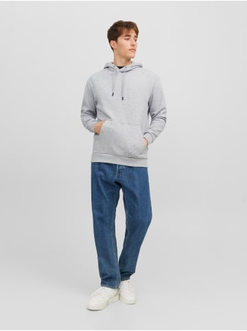 Jack & Jones Hoodie Kapuzen Pullover JJEBRADLEY in Grau-2