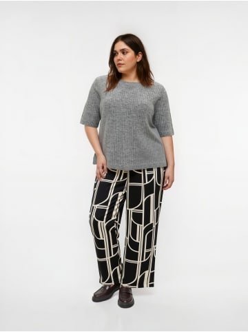 Vero Moda Strickpullover in Light Grey Melange