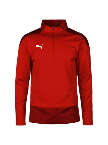 Puma Trainingspullover teamGOAL 23 in rot / dunkelrot