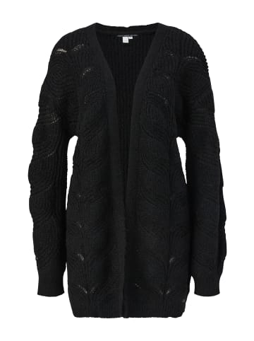 QS Strickjacke in 9999_schwarz