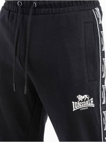 Lonsdale Sweat Pant "Grutness" in Schwarz