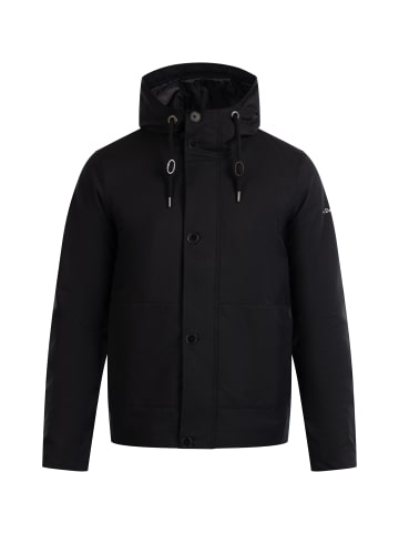 DreiMaster Klassik Regenjacke - Recyceltes Material in Schwarz