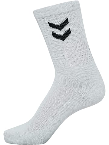 Hummel Low Socken 6-Pack Basic Erwachsene in WHITE